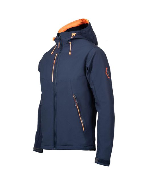 Helly Hansen Blue Chelsea Evolution Softs Polyester Hooded Sweatshirt