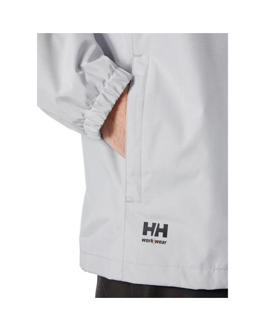 Helly Hansen Gray Workwear Manchester 2.0 Softshell Jacket for men