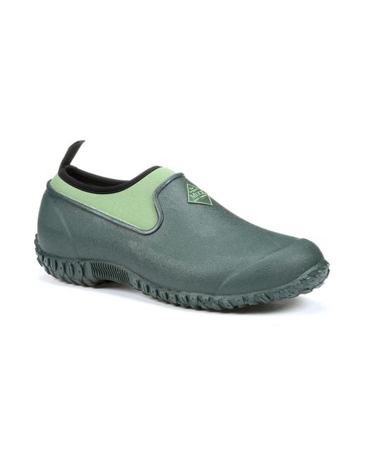Muck Boot Green Muckster Ii Low Rubber Wellies Shoes