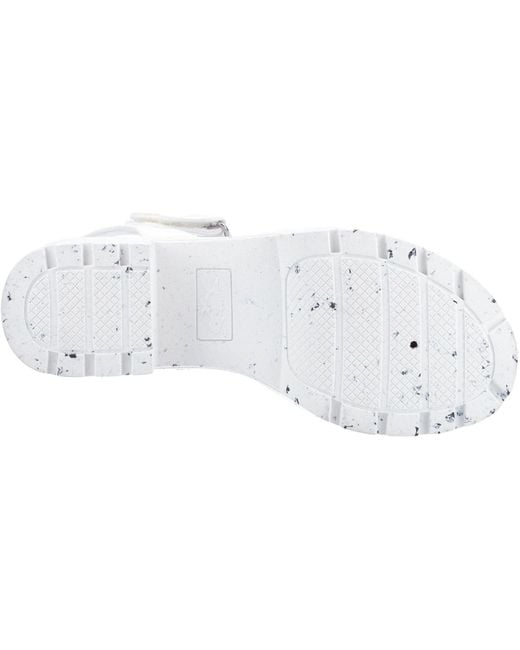 Rocket Dog White Luca Synthetic Heels