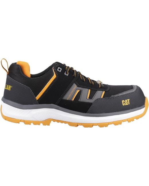 CAT Safety Blue Caterpillar Accelerate S3 Textile Safety Trainers for men