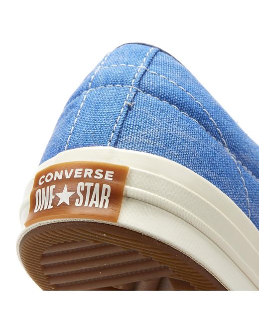 mens blue converse trainers