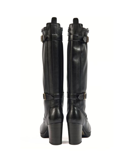 Pod Black Nitika Leather Boots
