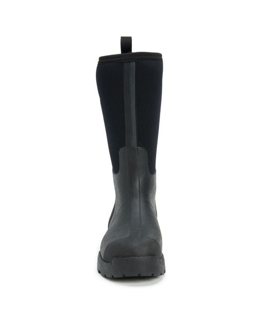 Muck Boot Black Derwent Ii Rubber Wellington Boots