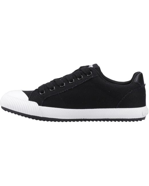 Rocket Dog Black Cheery Low Cotton Trainers