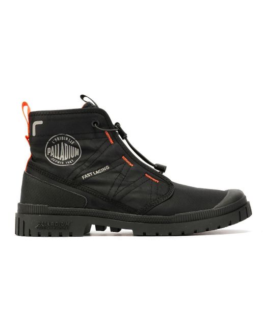 Palladium Black Sp20 Travel Hi Boots