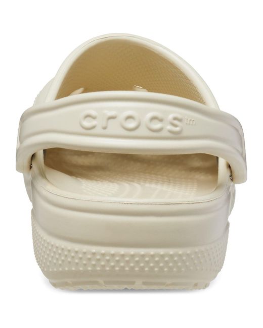 CROCSTM White Classic Clog Synthetic Bone Clogs