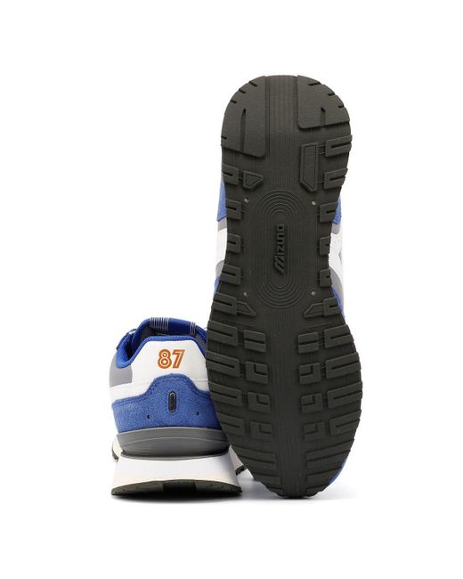 Mizuno Blue Rb87 Wildleder-Sneakers