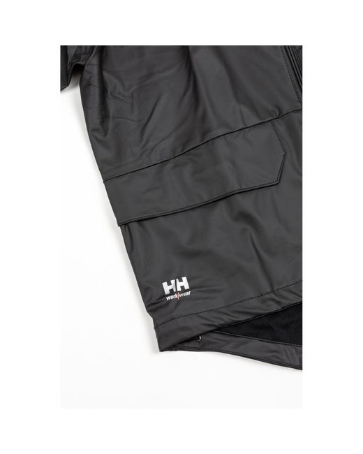 Helly Hansen Black Voss Rain Jacket