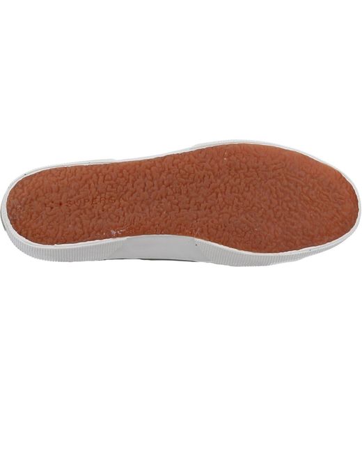 Superga Gray 2490 Bold Cotton Safari Trainers for men