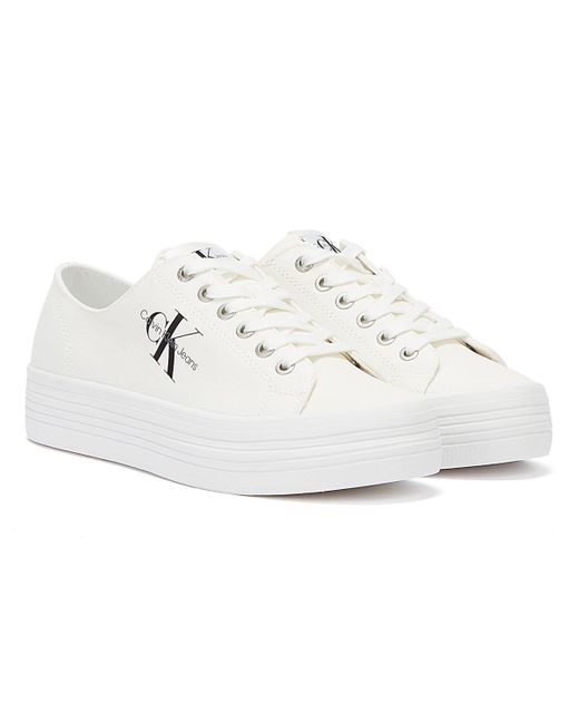 vulcanized flatform laceup