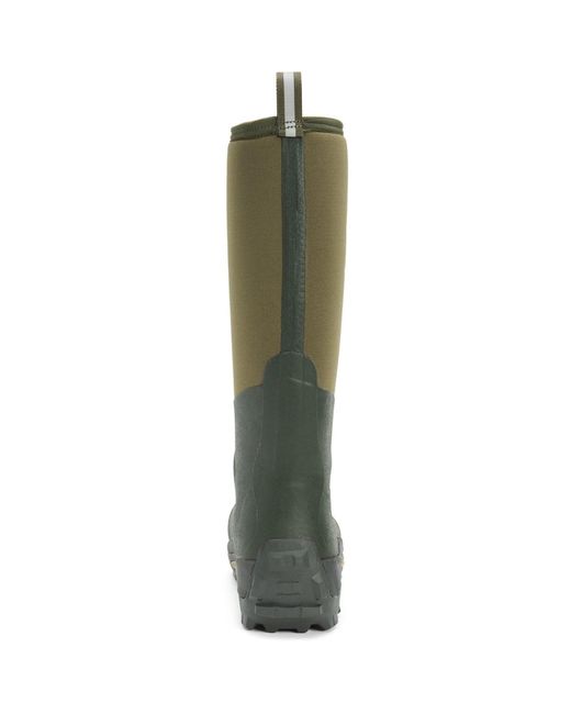 Muck Boot Green Arctic Sport Rubber Wellington Boots
