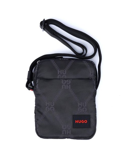 Ethon 2.0 Borsa Reporter Nera Da Uomo di HUGO in Black