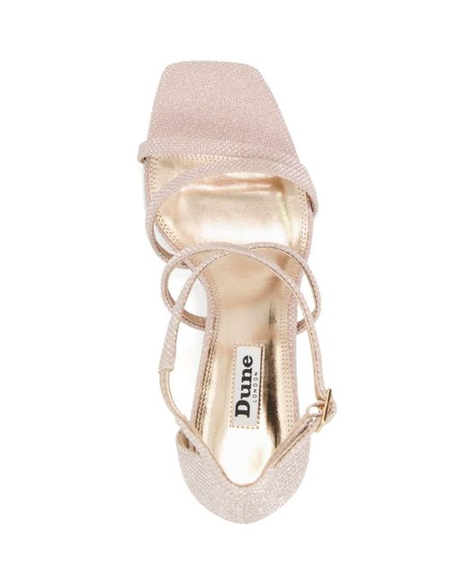 Dune Pink Musical Synthetic Rose Heels
