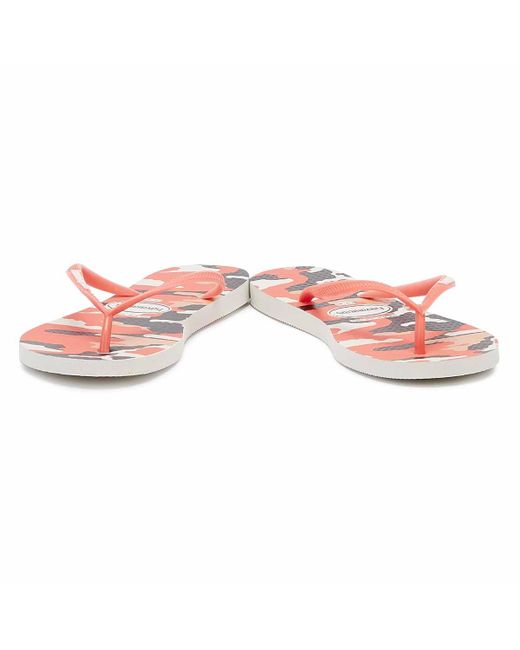 womens white havaianas flip flops