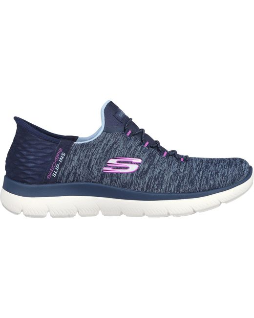 Skechers Blue Summits Dazzling Haze 149937-Nvpr Slip On Shoes