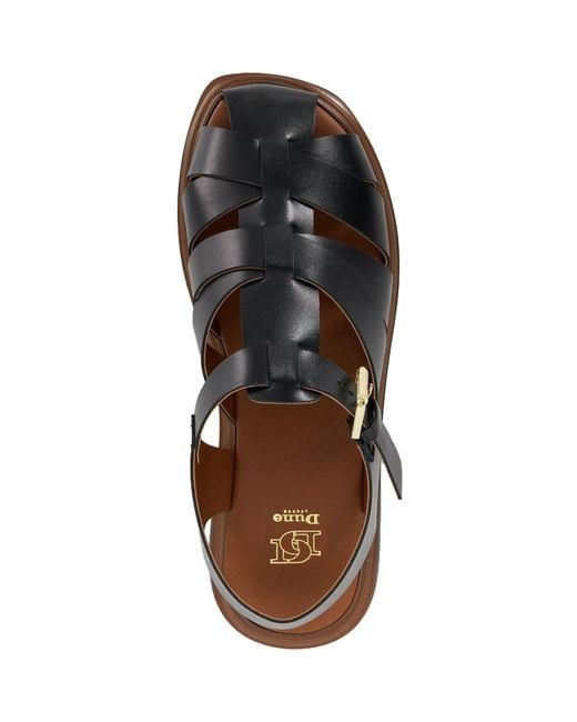 Dune Brown Lisherman Sandals