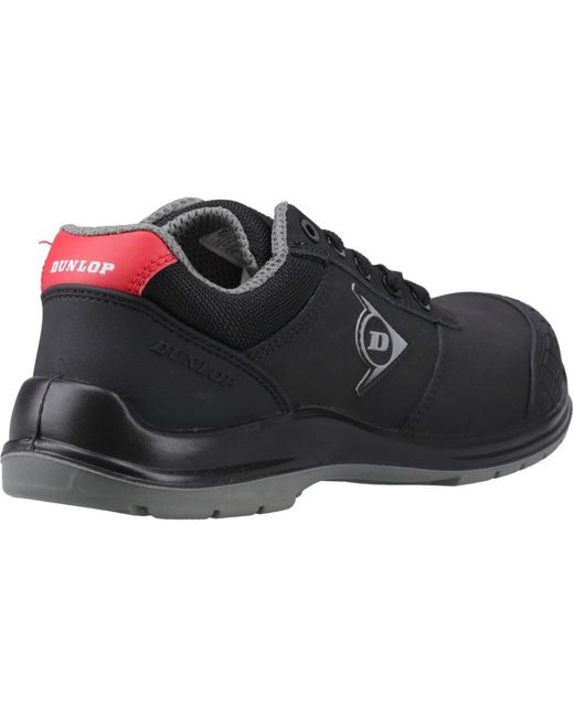 Dunlop Black First One Adv-Evo Low Nubuck Safety Trainers for men
