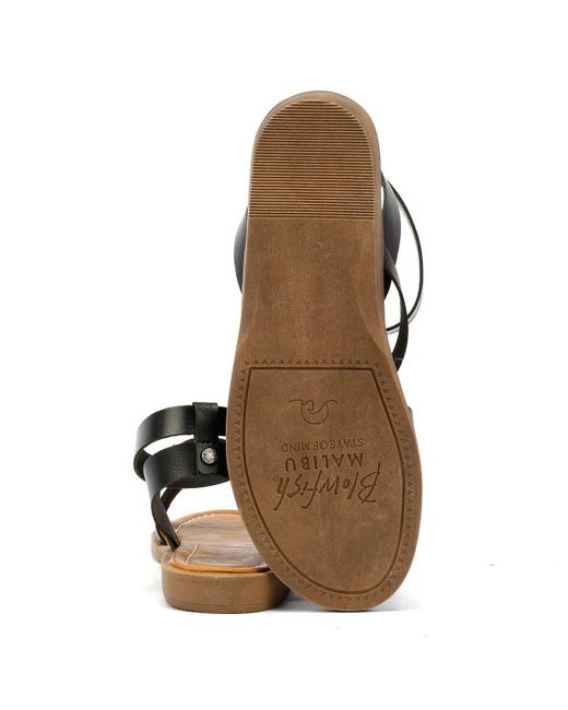 Daffodil Sandalias Negras Para Mujer Blowfish de color Black