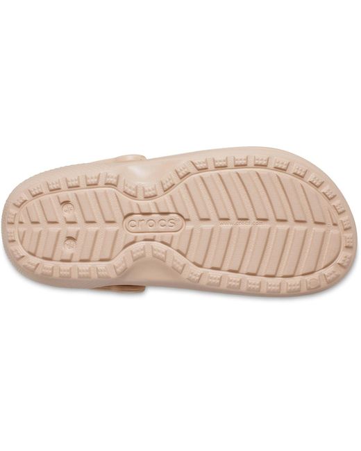 Classic Lined Sabots En Caramel CROCSTM en coloris Pink