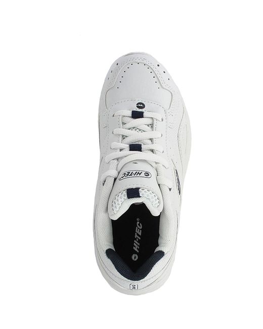 Hi-tec White Xt115 Synthetic Trainers