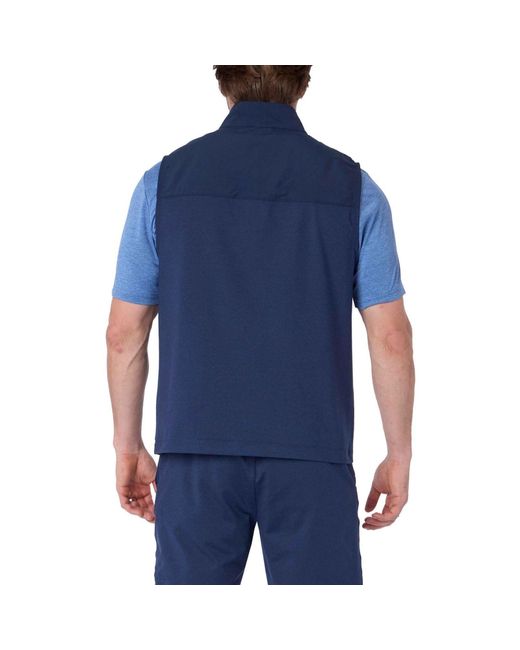Skechers Blue Weekend Vest Gilets for men