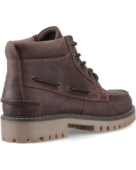 Sperry Top-Sider Brown Baltimore Leather Ankle Boots for men