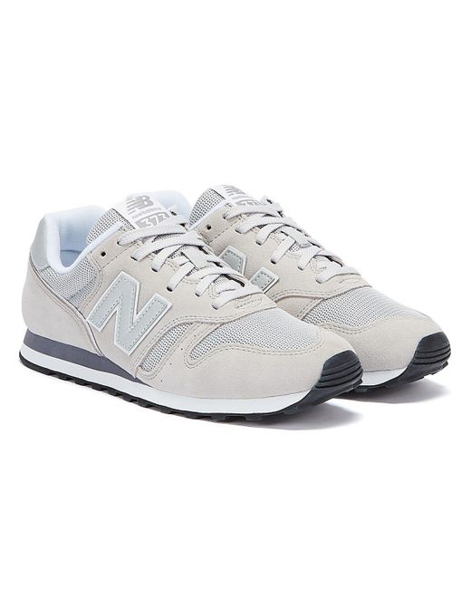 New Balance Suede 373 Trainers in Grey (Grey) - Save 9% | Lyst UK