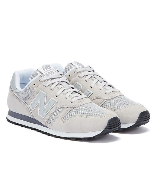 New Balance Suede 373 Trainers in Grey 