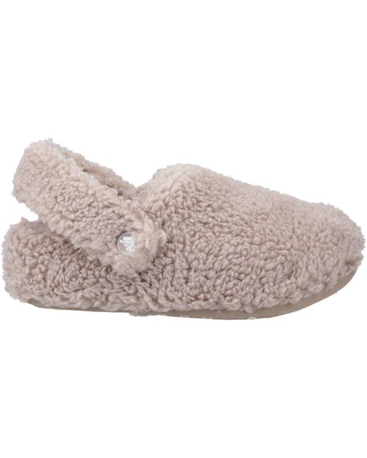 CROCSTM Gray Classic Cozzzy Slipper