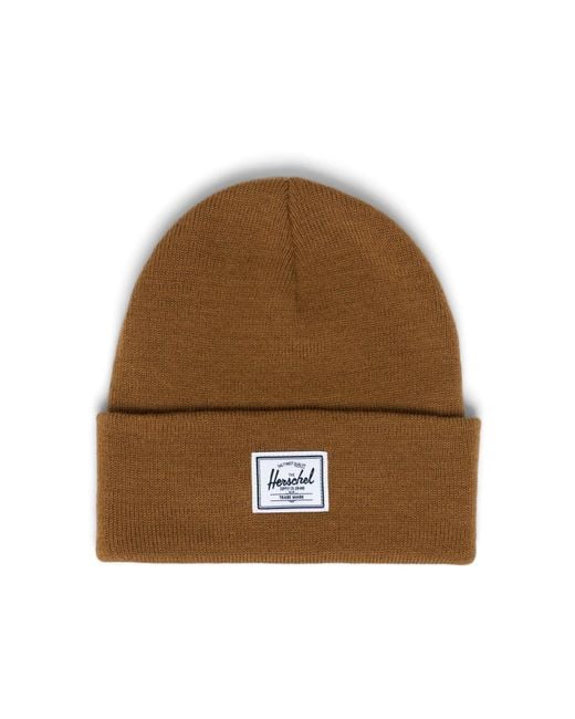 Herschel Supply Co. Brown Rubber Elmer Beanie