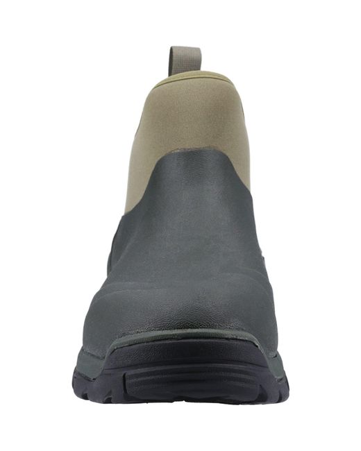 Muck Boot Gray Woody Sport Rubber Moss Wellington Boots