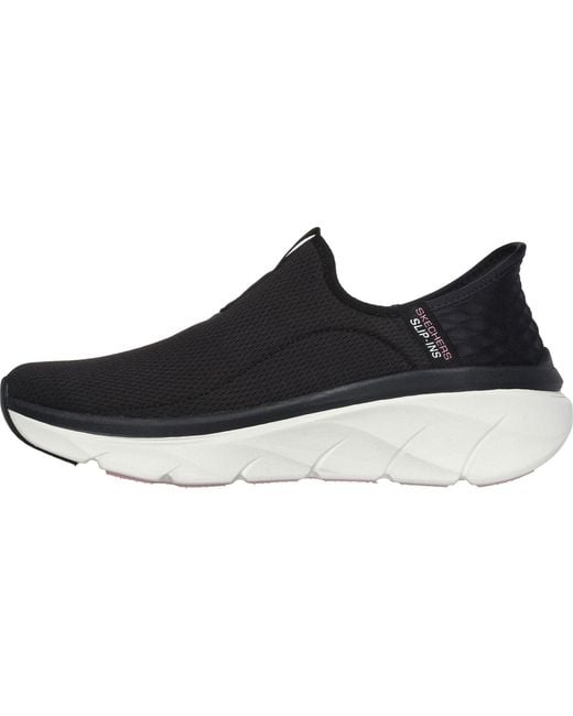 Skechers Blue D'lux Walker 2.0 Synthetik /Rosa Sneakers