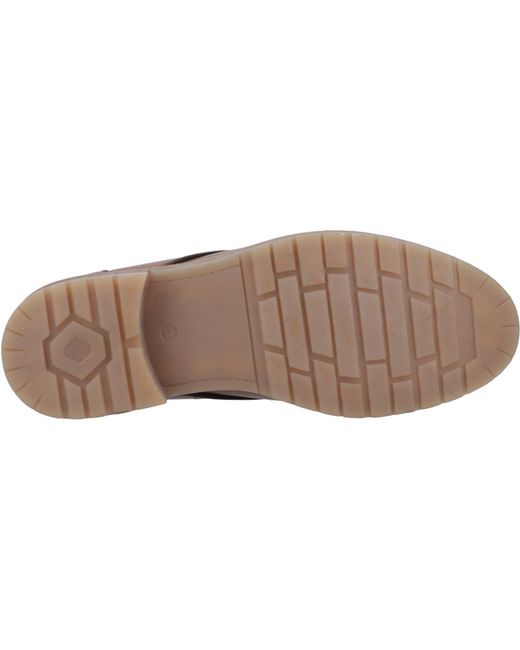 Hush Puppies Brown Ricky Leather Ankle Boots for men