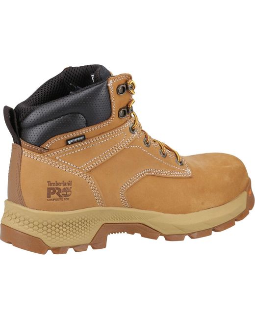 Timberland Natural Titan 6" Leather Wheat Safety Boots