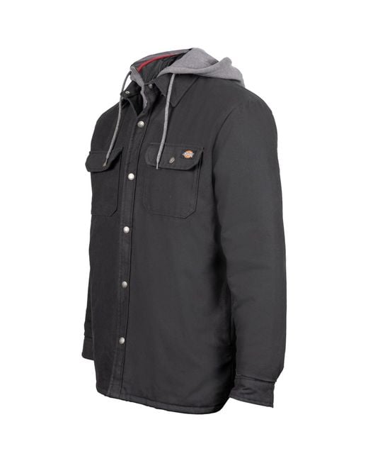 Dickies Black Duck Shirt Jacket for men