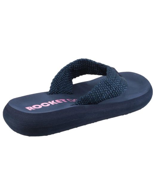 Rocket Dog Blue Sunset Webbing Flip Flops