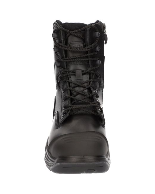 Magnum Black Rigmaster Side-Zip Leather Safety Boots