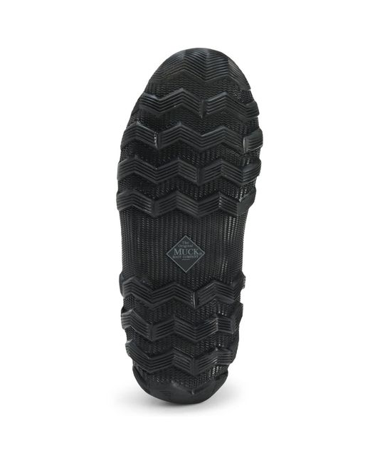 Muck Boot Black Edgewater Ii Rubber Wellington Boots