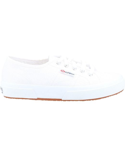 Superga White 2750 Cotu Classic 100% Cotton Trainers