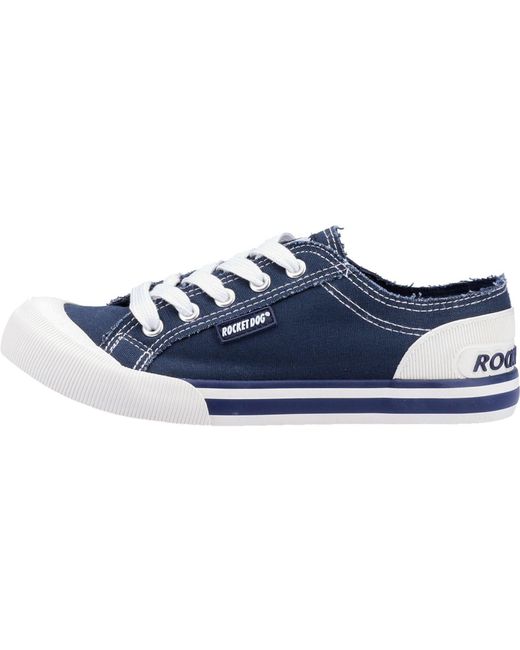 Rocket Dog Blue Jazzin Jersey Trainers