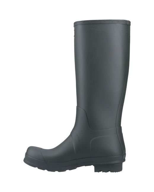 Original Tall Stivali Di Gomma Da Uomo di Hunter in Black da Uomo