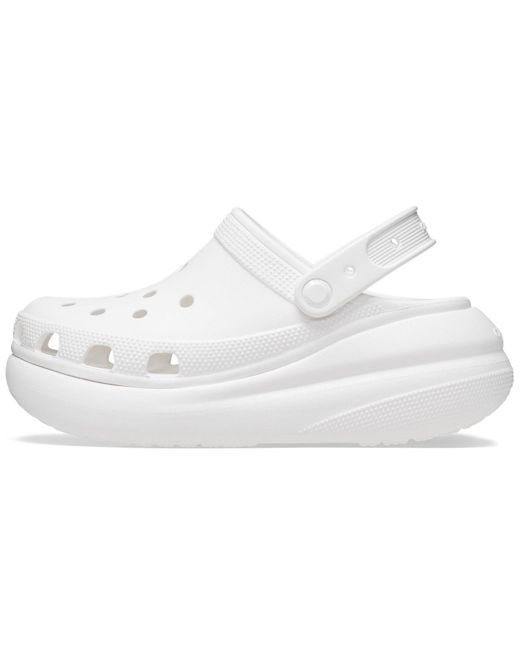 CROCSTM White Classic Crush Eva Clogs