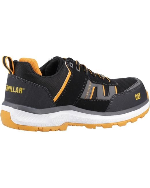 CAT Safety Blue Caterpillar Accelerate S3 Textile Safety Trainers for men