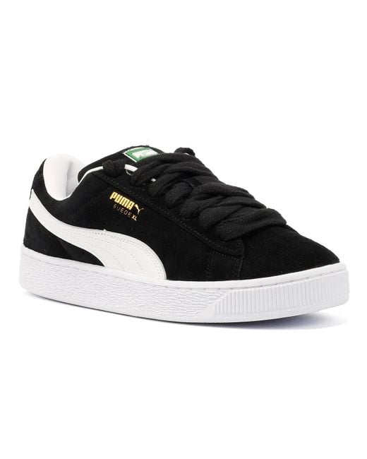 PUMA Black Suede Classic Sneakers