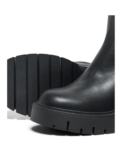 ONLY Black Bluebell-1 Polyurethane Heeled Ankle Boots