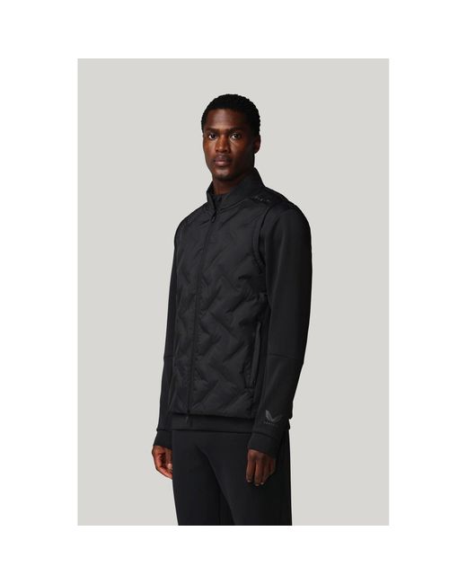 Castore Black Hybrid Gilets for men