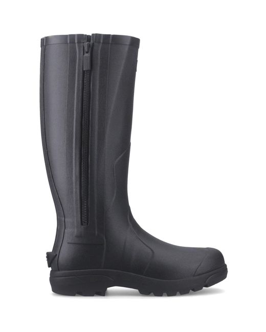 Hunter Balmoral Mk Ii Boot Gummi Dunkeloliv/Schwarz Gummistiefel in Black für Herren