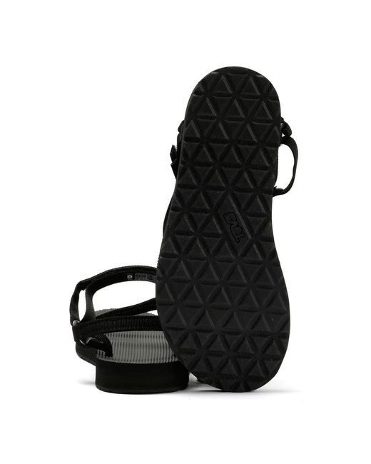 Teva Black Original Universal Slim Sandals