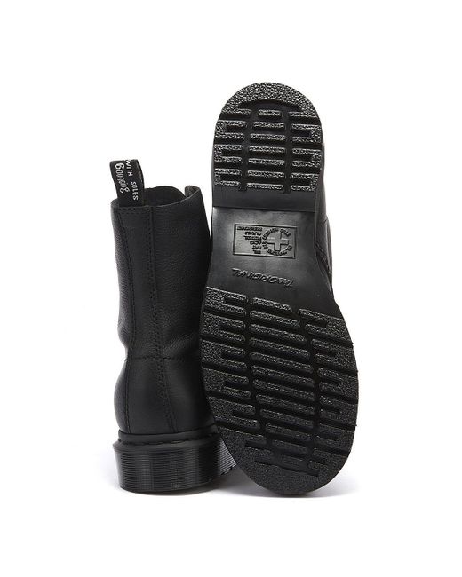 dr martens pascal virginia mono black